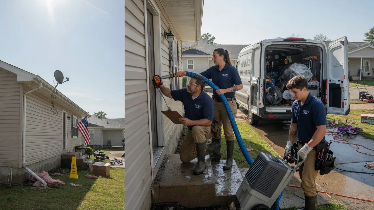 Ceiling Water Damage Restoration in Rohwer, AR near me